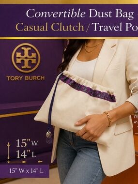 Tory Burch Dust Bag Set (2)